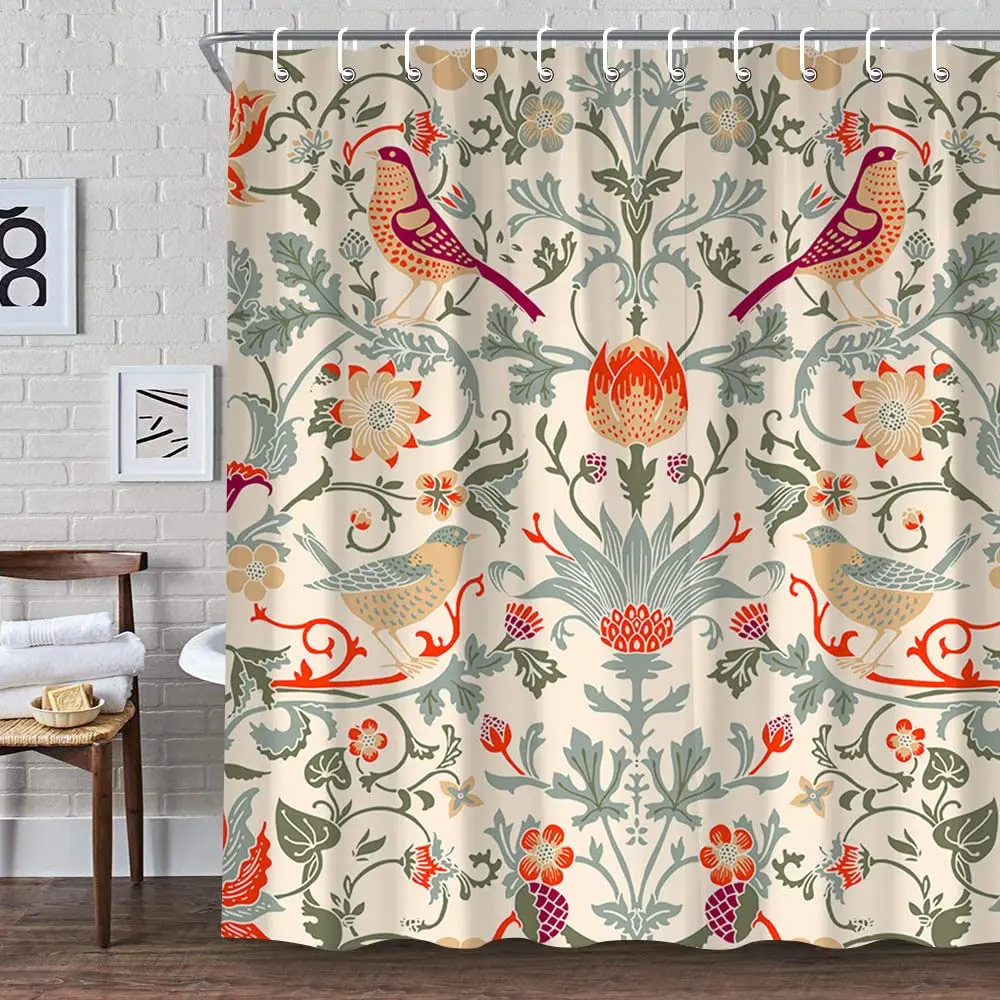 Fabric Weight Set - William Instability-Ensemble de rideaux de douche,