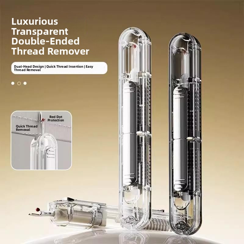 Needle Threader Tool - Enfile-aiguille portable deux-en-un multifonctionnel, outil de