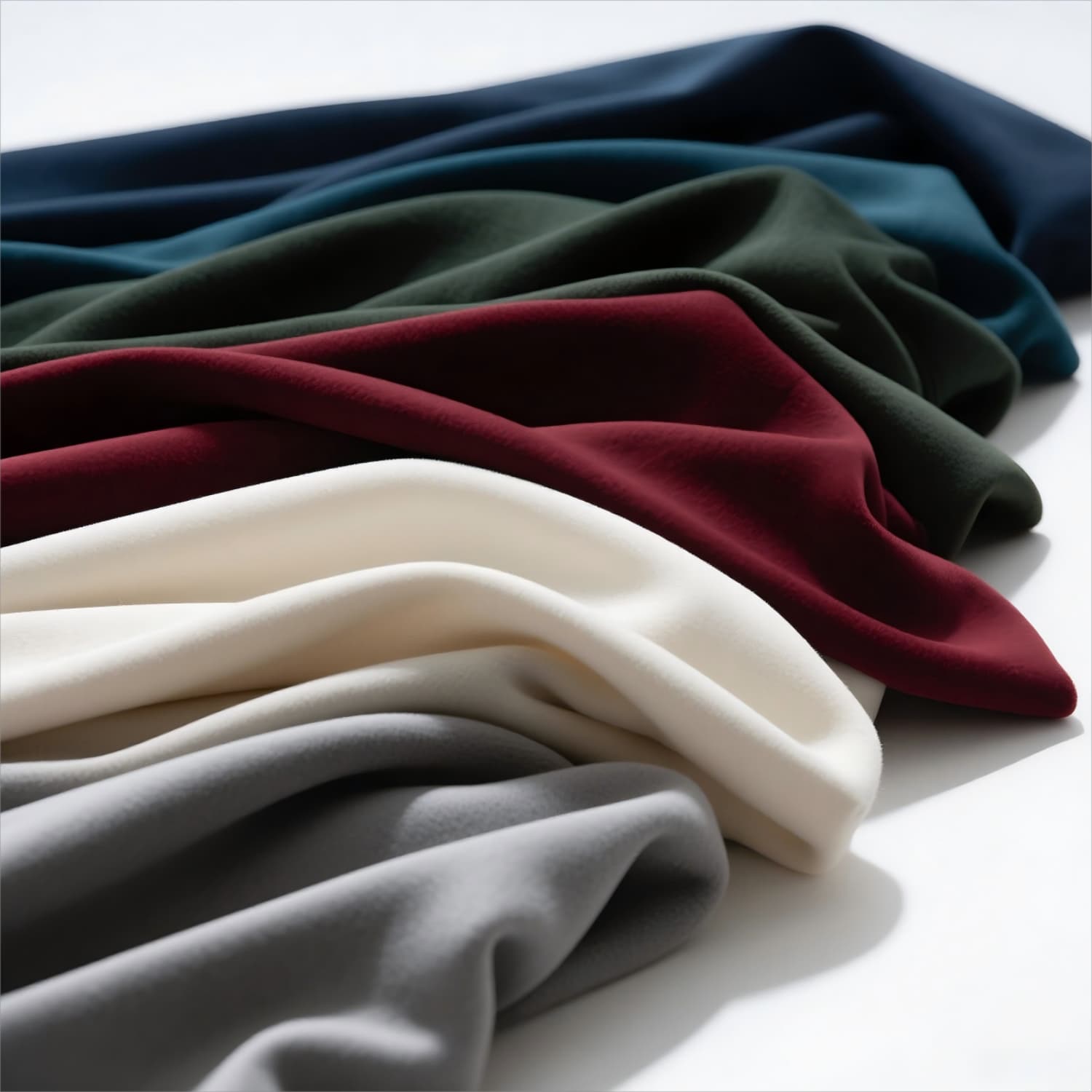 Sewing Velvet Fabric - Tissu velours uni mat 1M/2M de