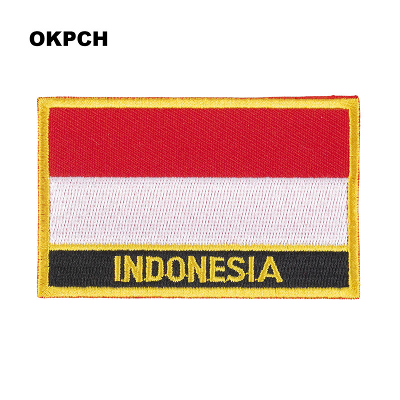 Sewing Indonesia - Indonesia Feel-Patchs brodés thermocollants, patchs de