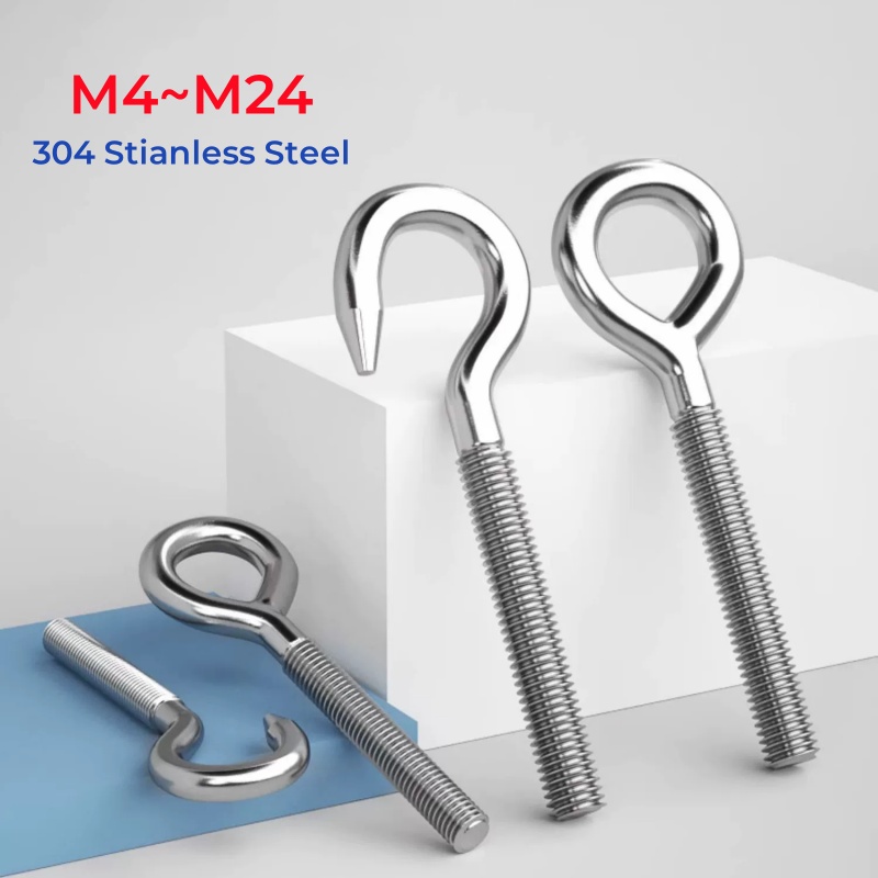 Hook Eye Fastener - Vis à œil en acier inoxydable