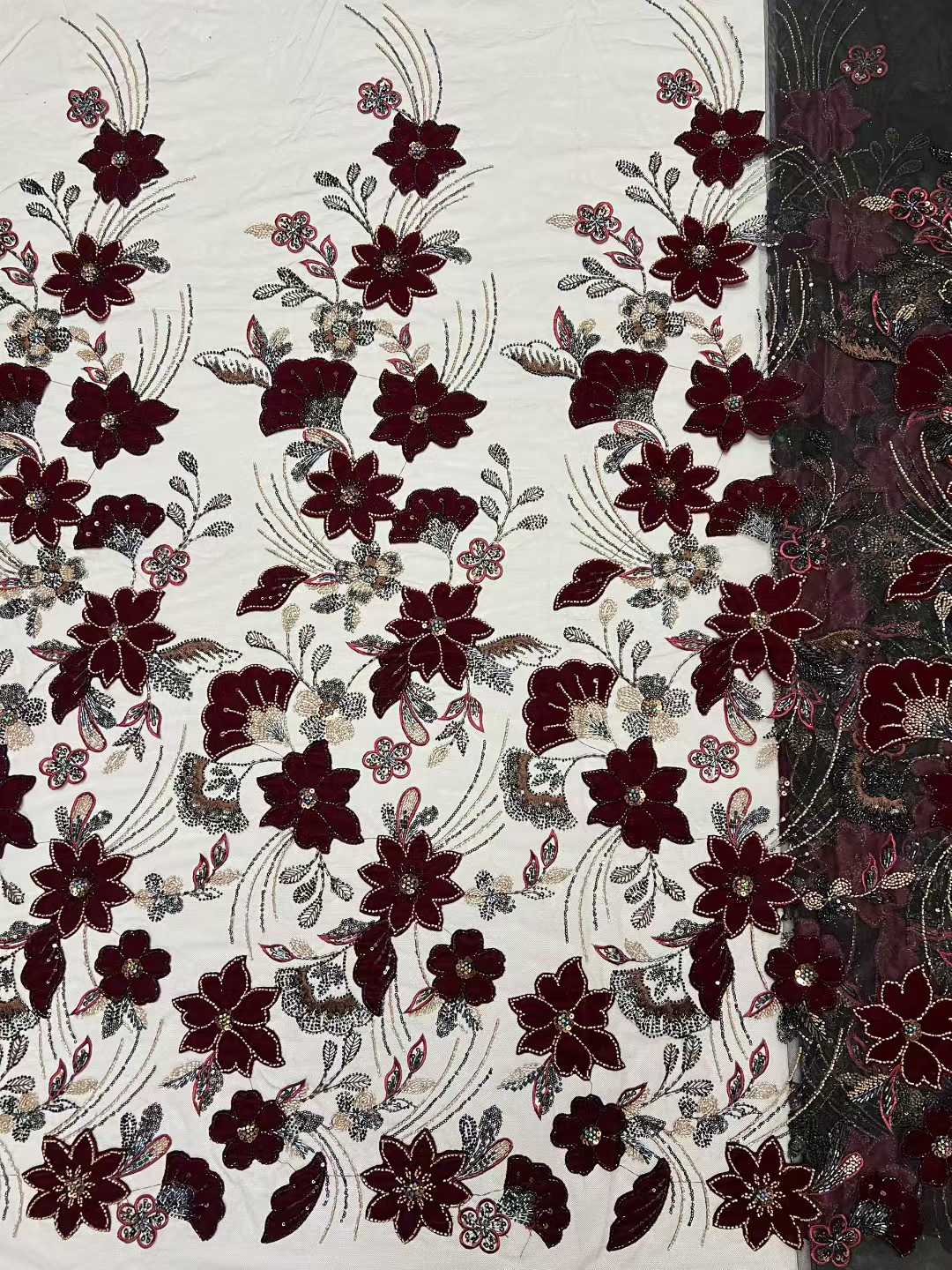 Sewing Velvet Fabric - Tissu en velours maille doux de