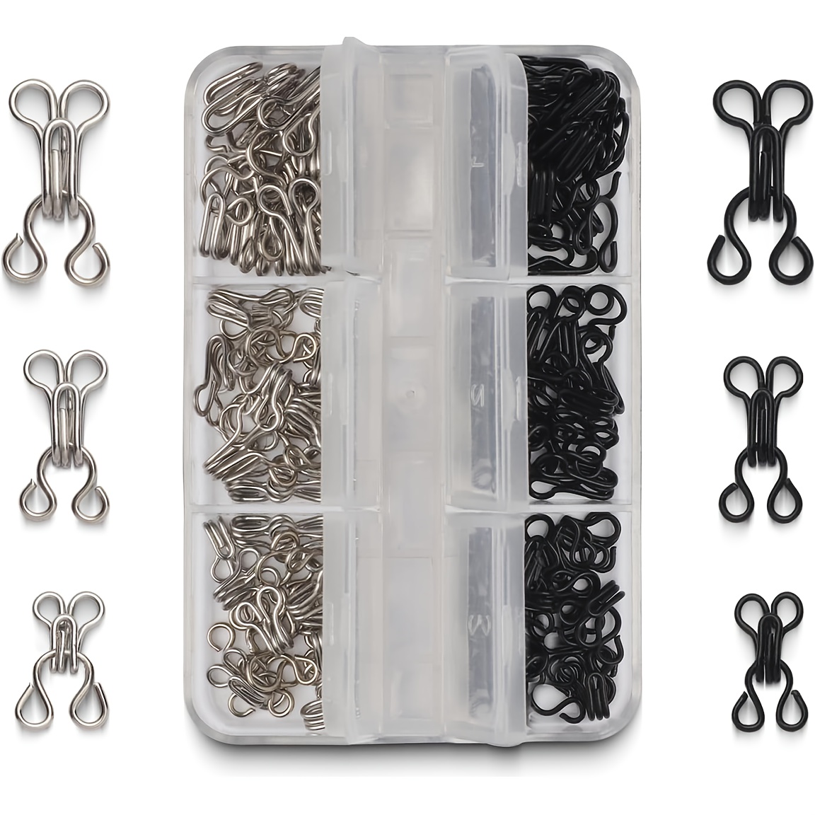 Hook Eye Fastener - Crochets et œillets invisibles en métal,