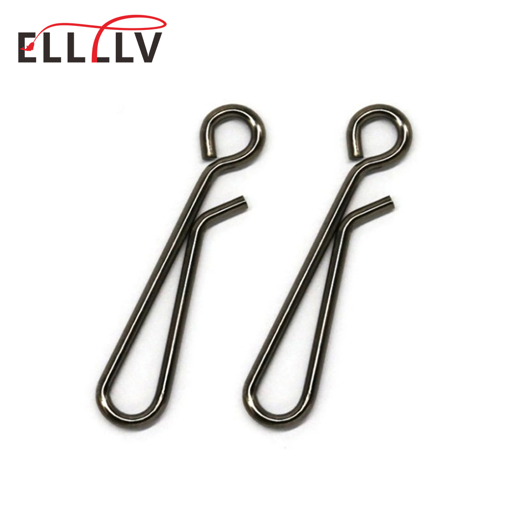 Hook Eye Fastener - 100 pièces pêche en eau salée