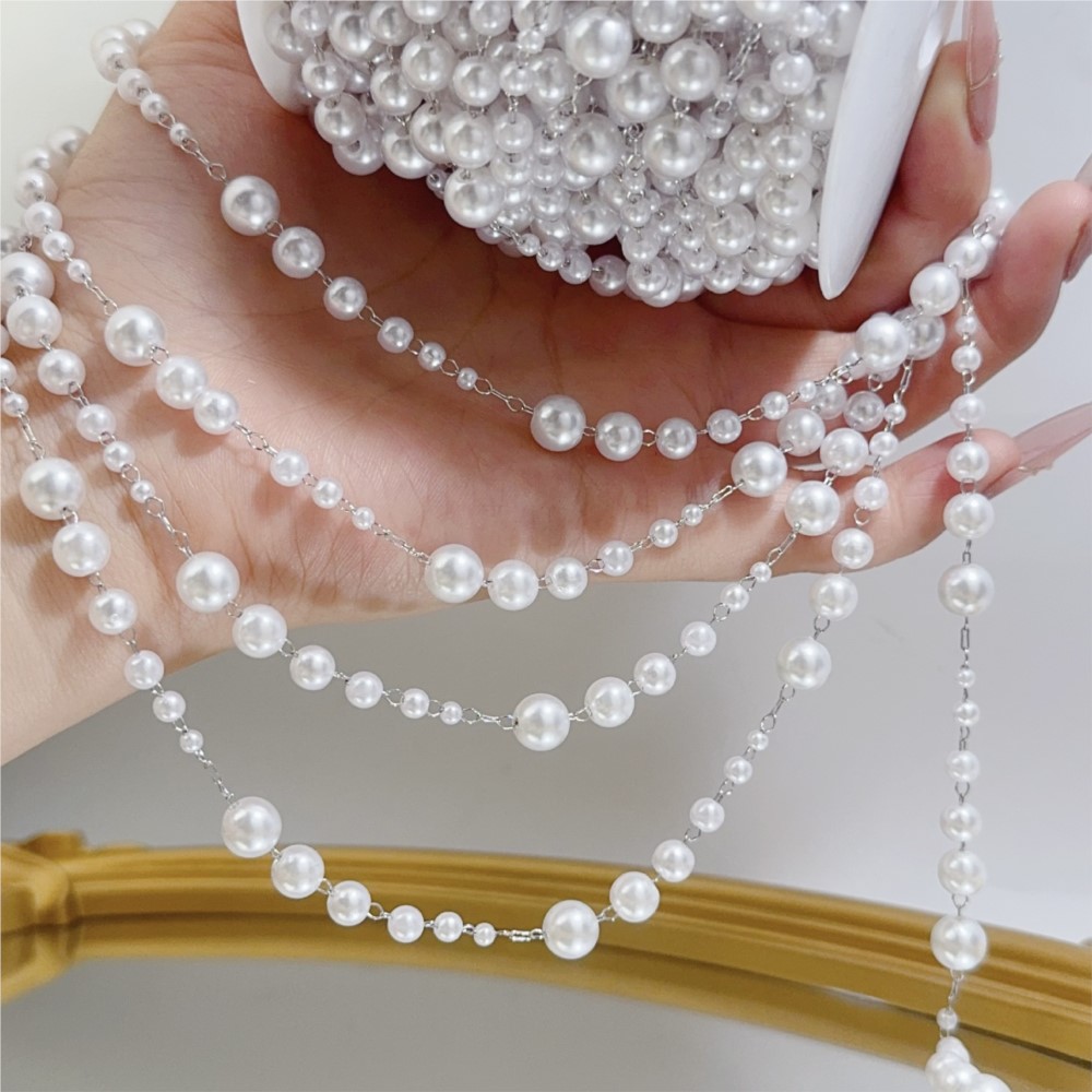 1 mètre 3-8mm fausses perles a - Sewing Production avis et prix