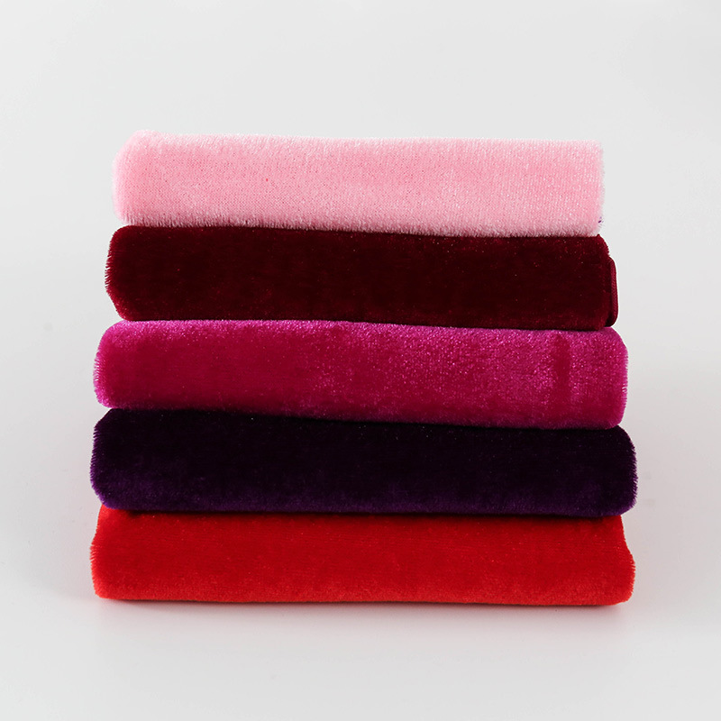 Tissu velours de couleur unie  - Sewing Velvet Fabric avis et prix