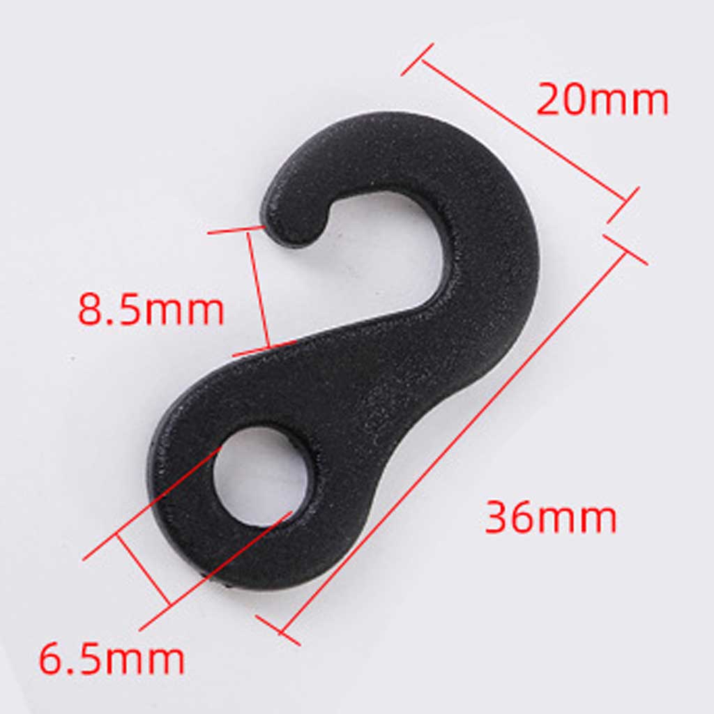 30/50/100 pièces en plastique  - Hook Eye Fastener avis et prix