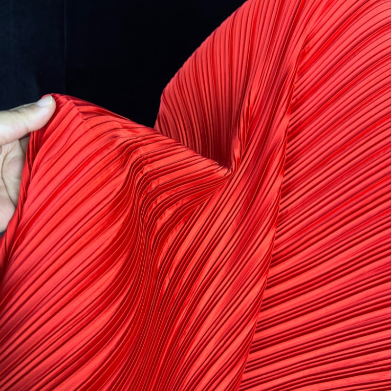 Tissu plissé extensible imitat - Sewing Garments avis et prix