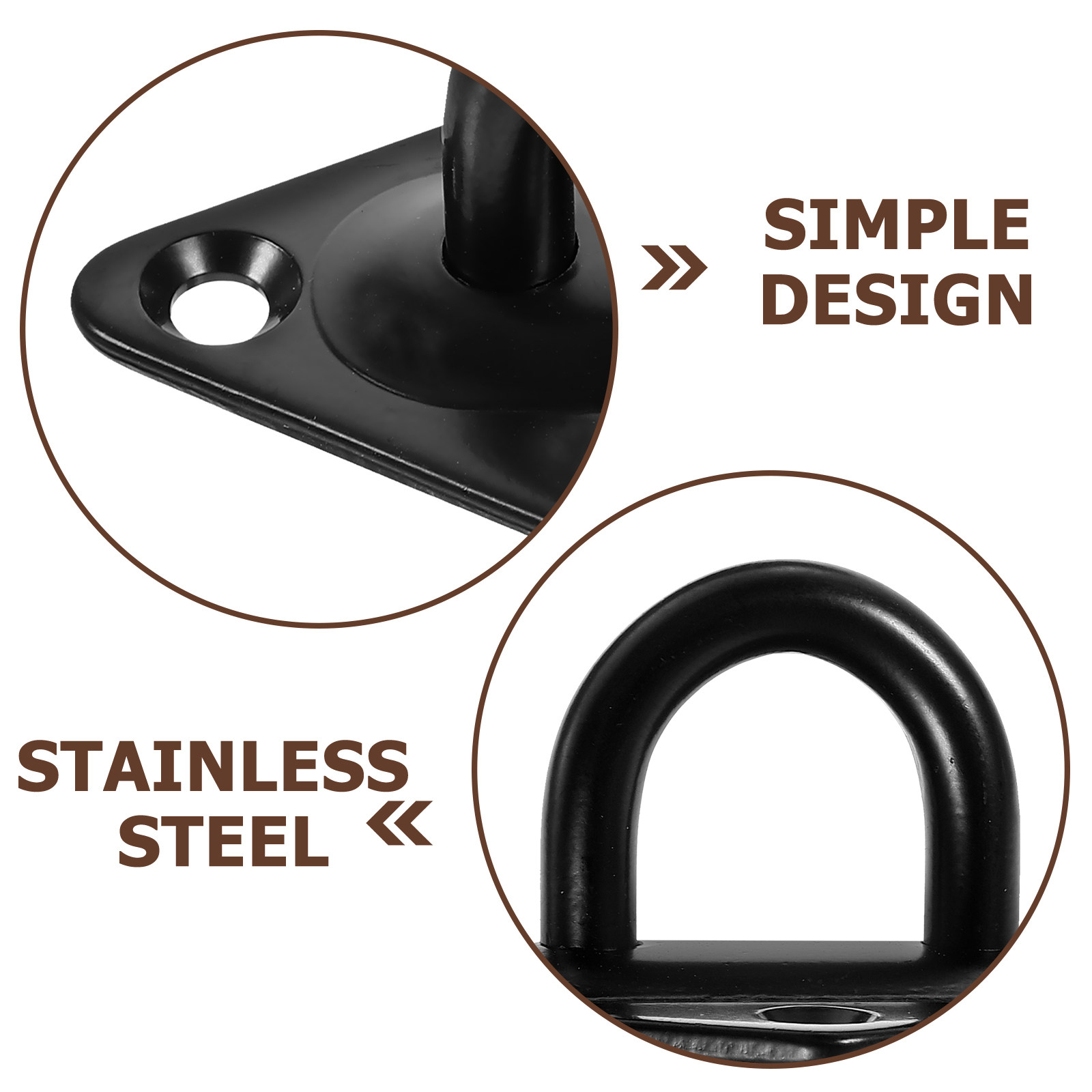 Plaque de fixation murale en a - Hook Eye Fastener avis et prix