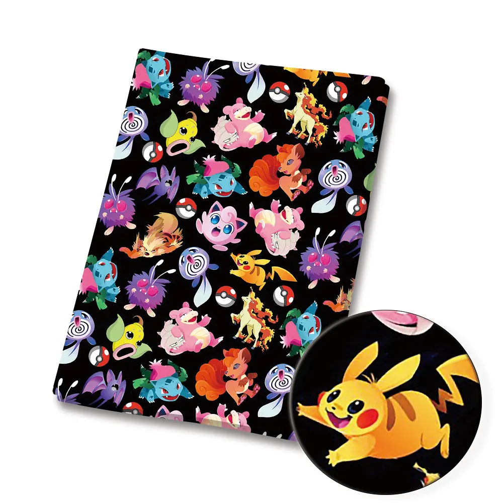 Tissu de dessin animé Pokemon, - Sewing Production avis et prix