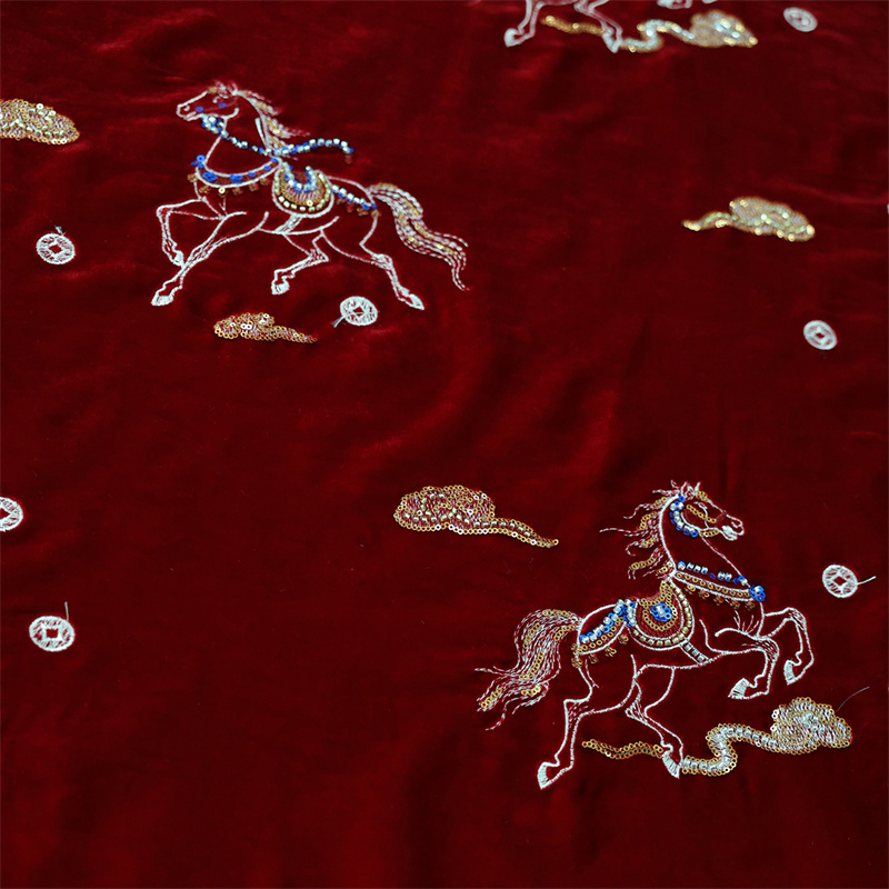 Automne/hiver épais soie velou - Sewing Velvet Fabric avis et prix