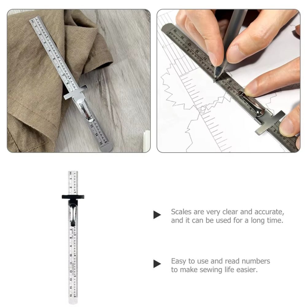 Règle de poche détachable en a - Seam Gauge Metal avis et prix