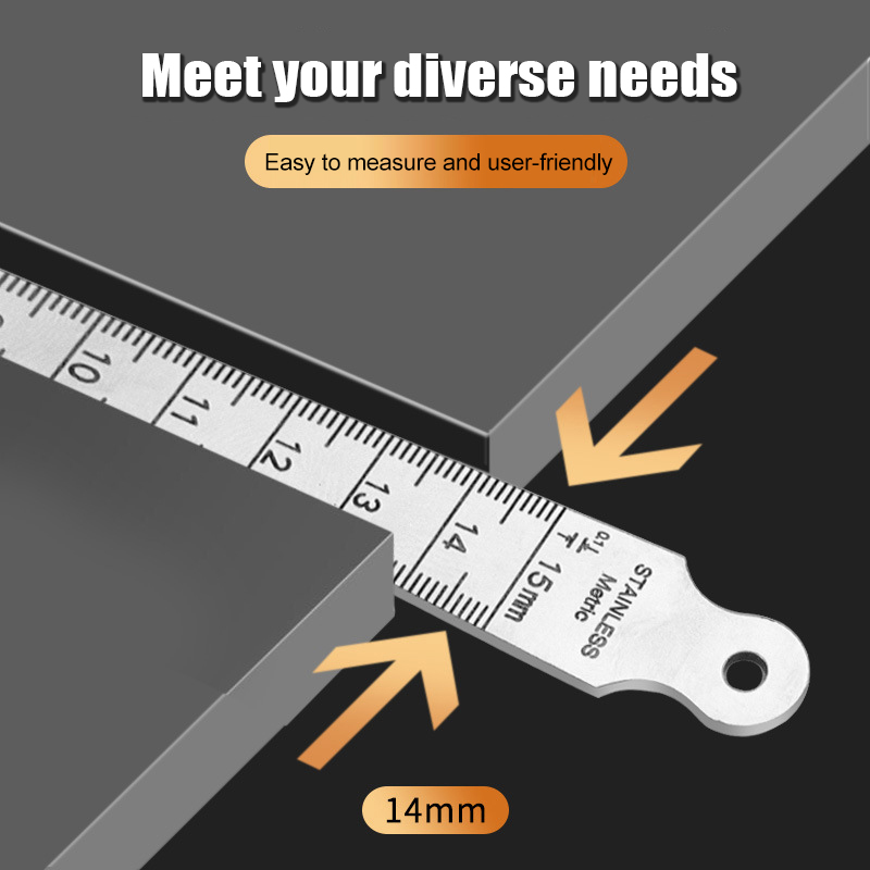 Jauge conique en acier inoxyda - Seam Gauge Metal avis et prix