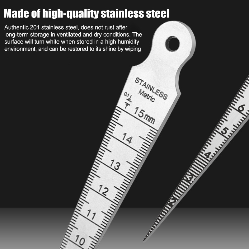 Jauge conique en acier inoxyda - Seam Gauge Metal avis et prix