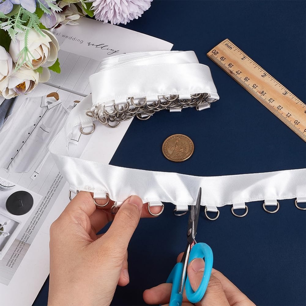 Garniture à œillets blancs ave - Sewing Garments avis et prix