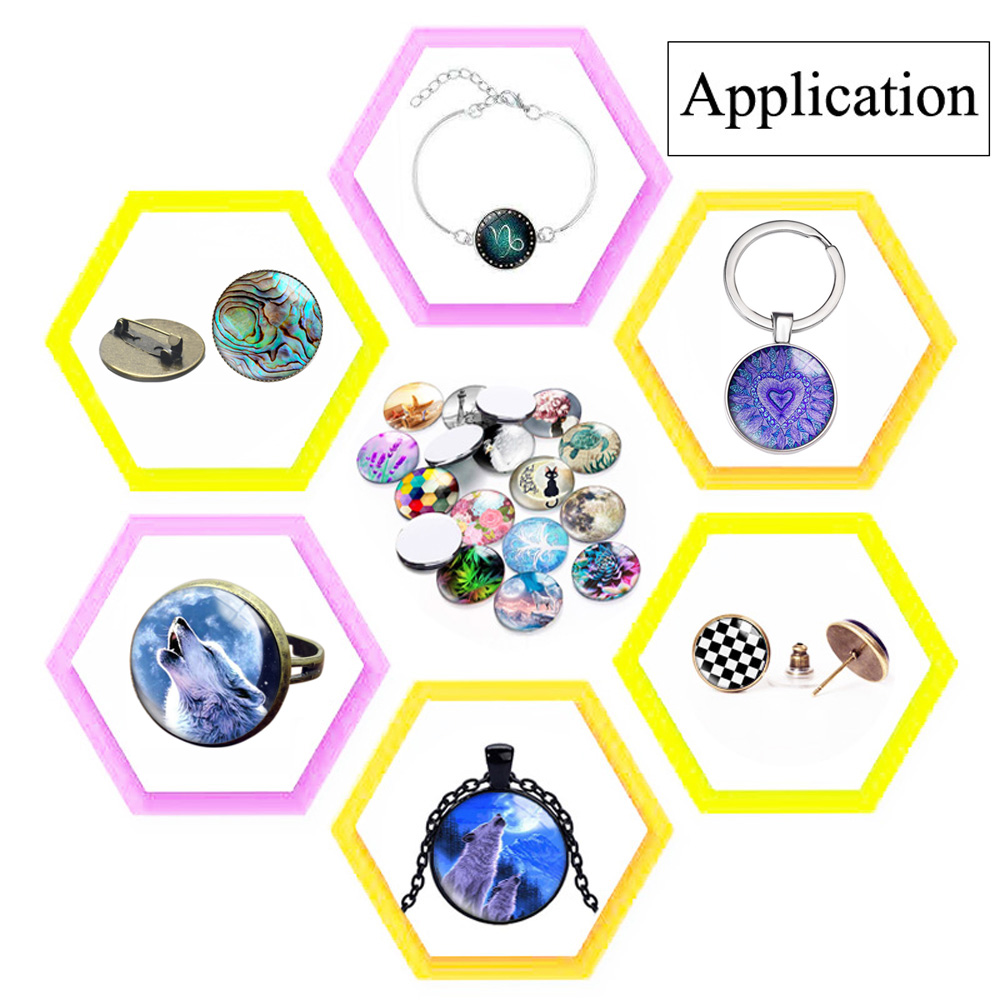 Cabochon Rond en Verre pour Fa - Hook Eye Fastener avis et prix