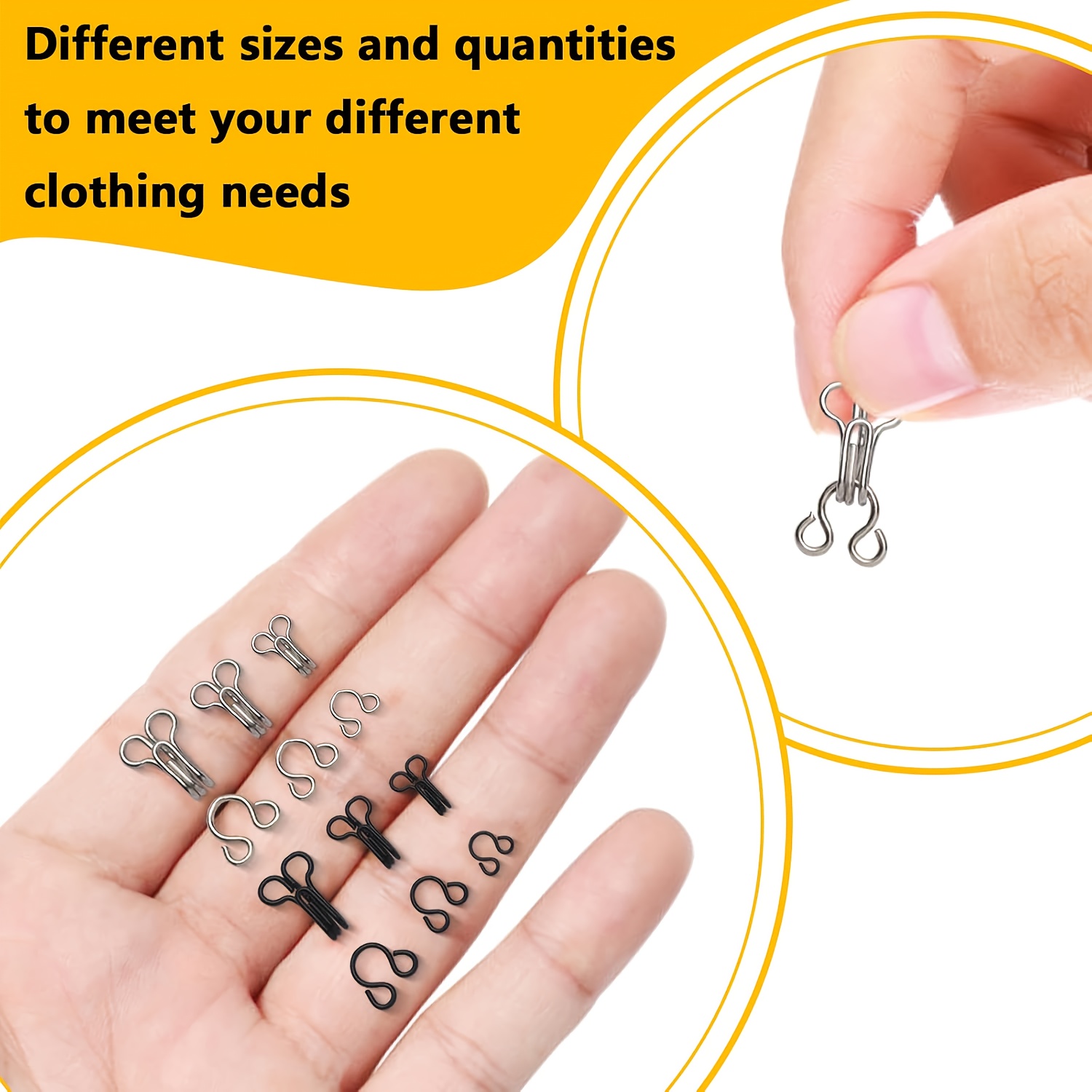 Crochets et œillets invisibles - Hook Eye Fastener avis et prix