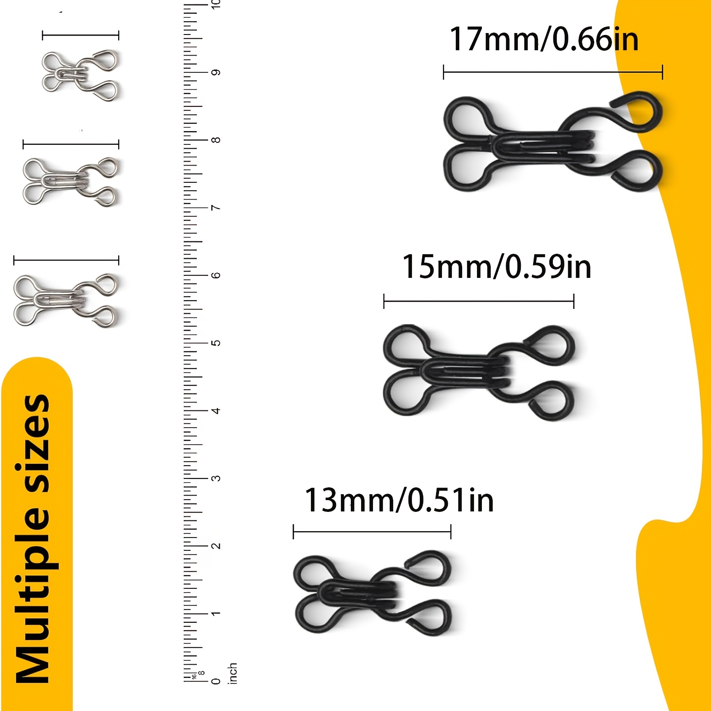 Crochets et œillets invisibles - Hook Eye Fastener avis et prix