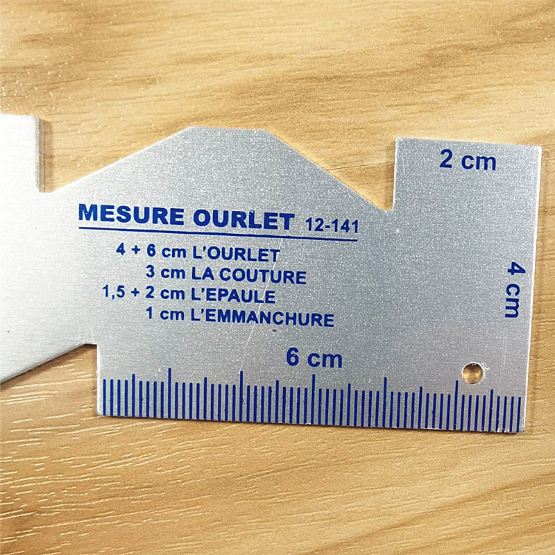 Jauge de mesure de couture de  - Seam Gauge Metal avis et prix