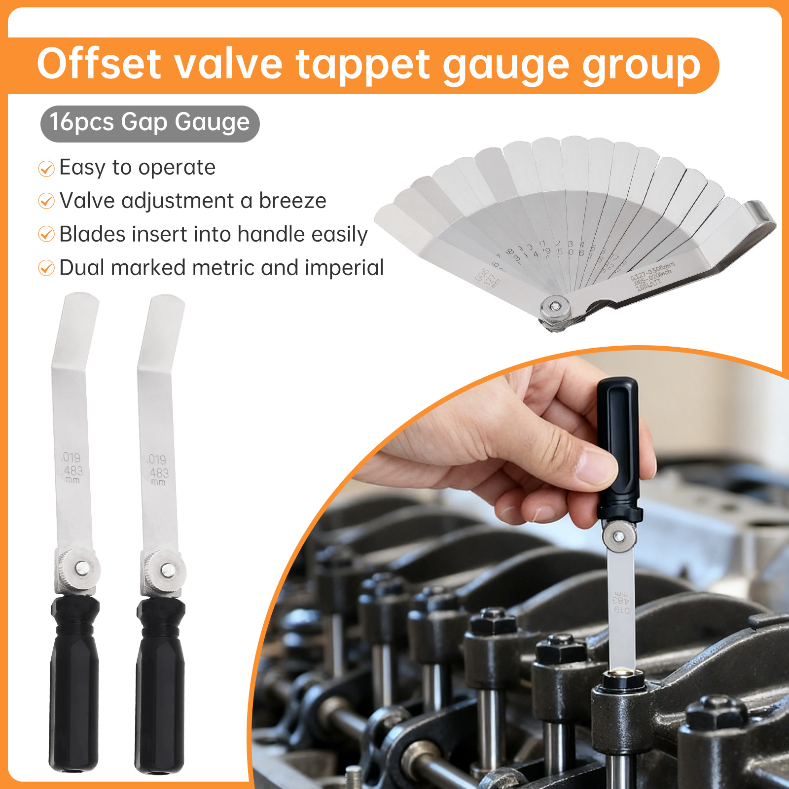 Ensemble de jauges d'épaisseur - Seam Gauge Metal avis et prix