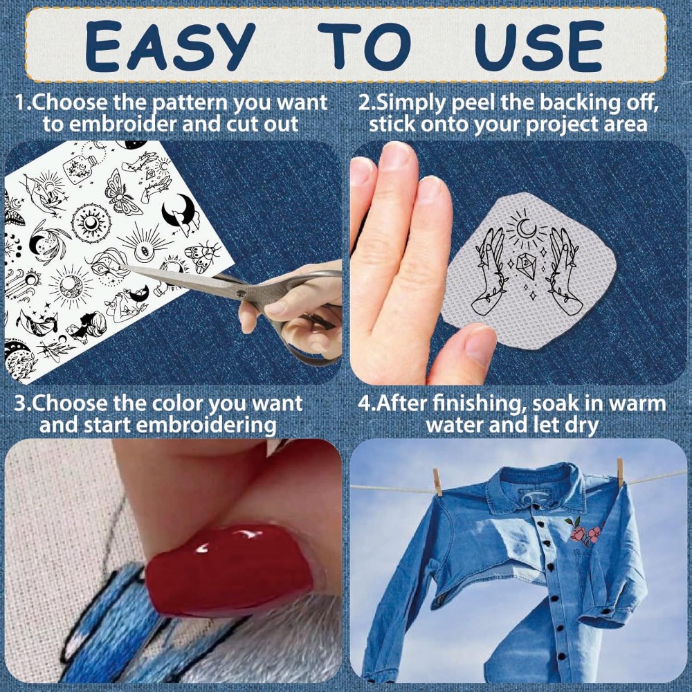 Stabilisateurs de broderie Sol - Sewing Embroidery Fabric avis et prix
